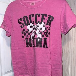 Soccer Mama Pink CC Shirt